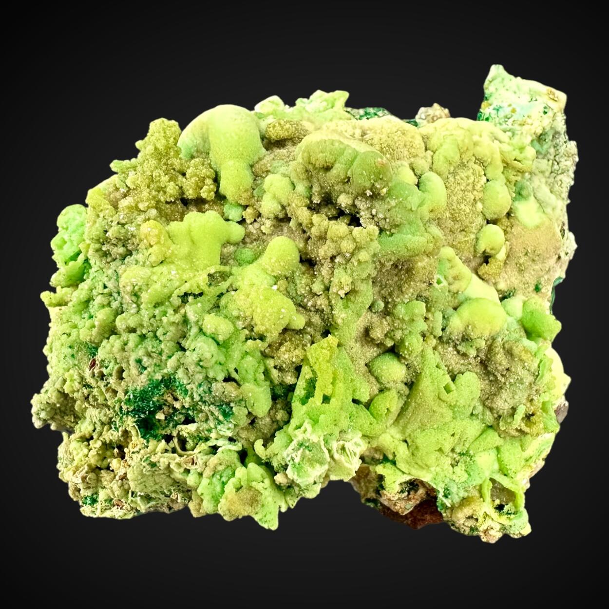 Pyromorphite Psm Cerussite With Malachite
