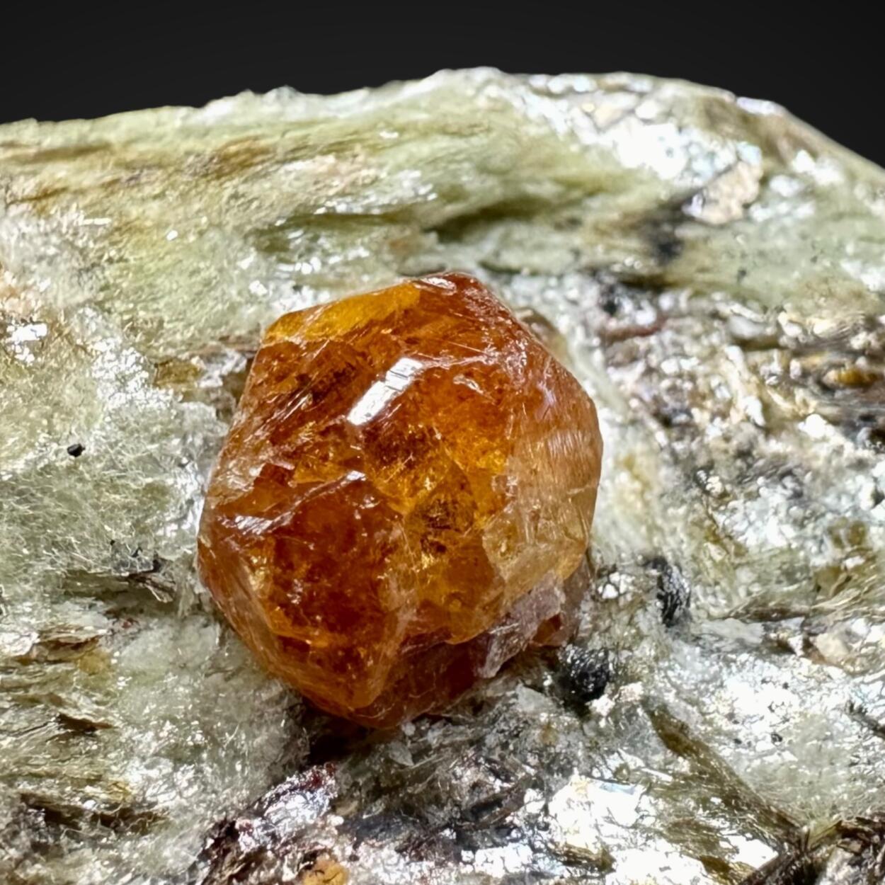 Spessartine & Muscovite