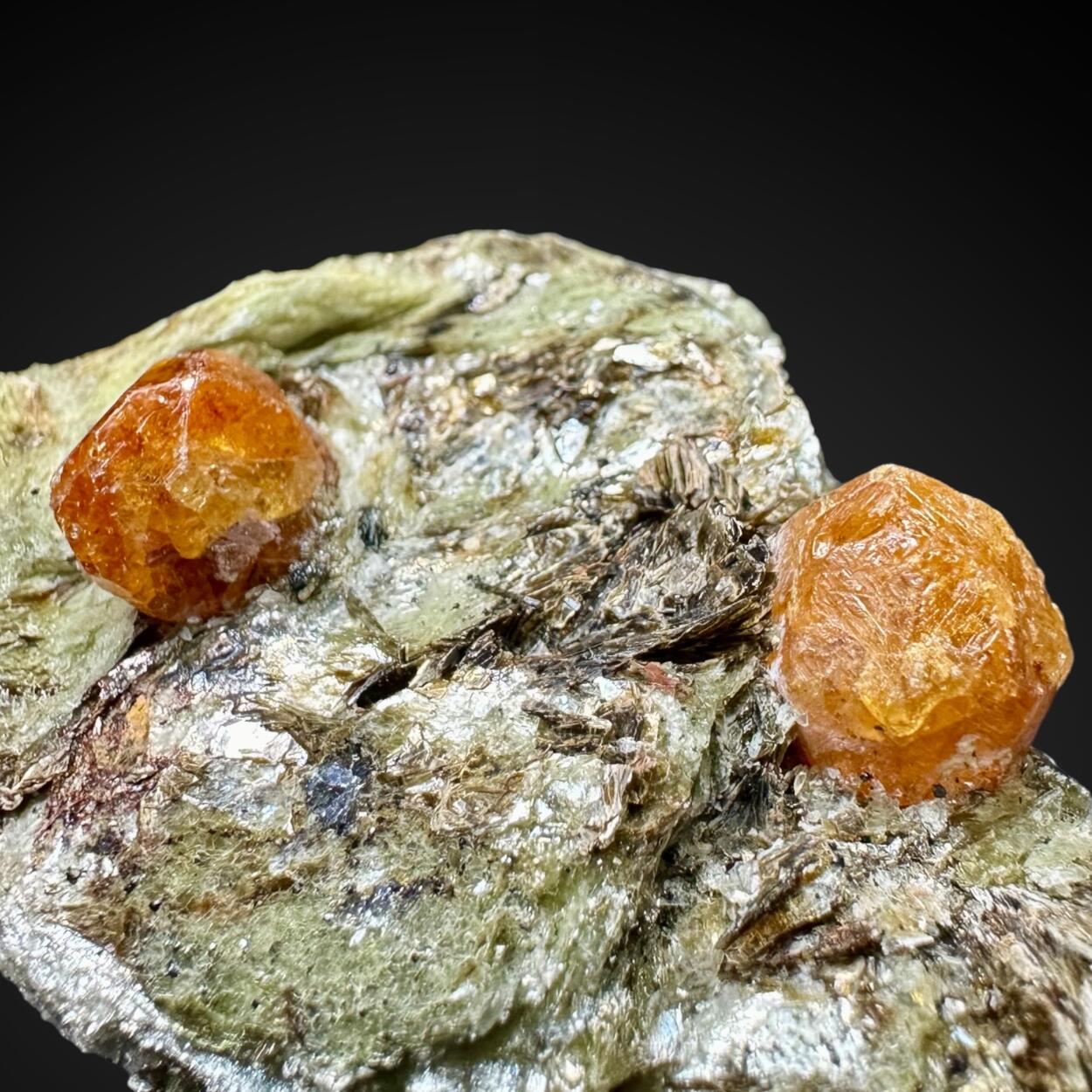 Spessartine & Muscovite