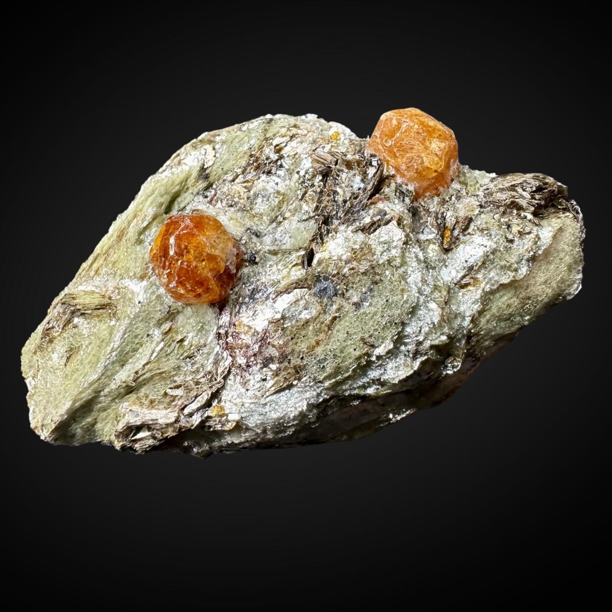 Spessartine & Muscovite