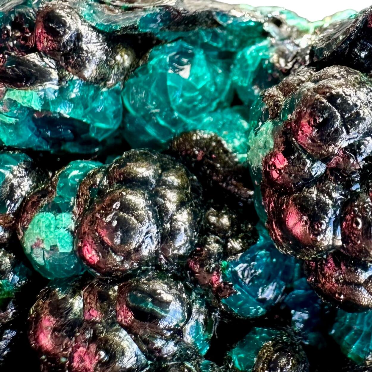 Heterogenite & Chrysocolla