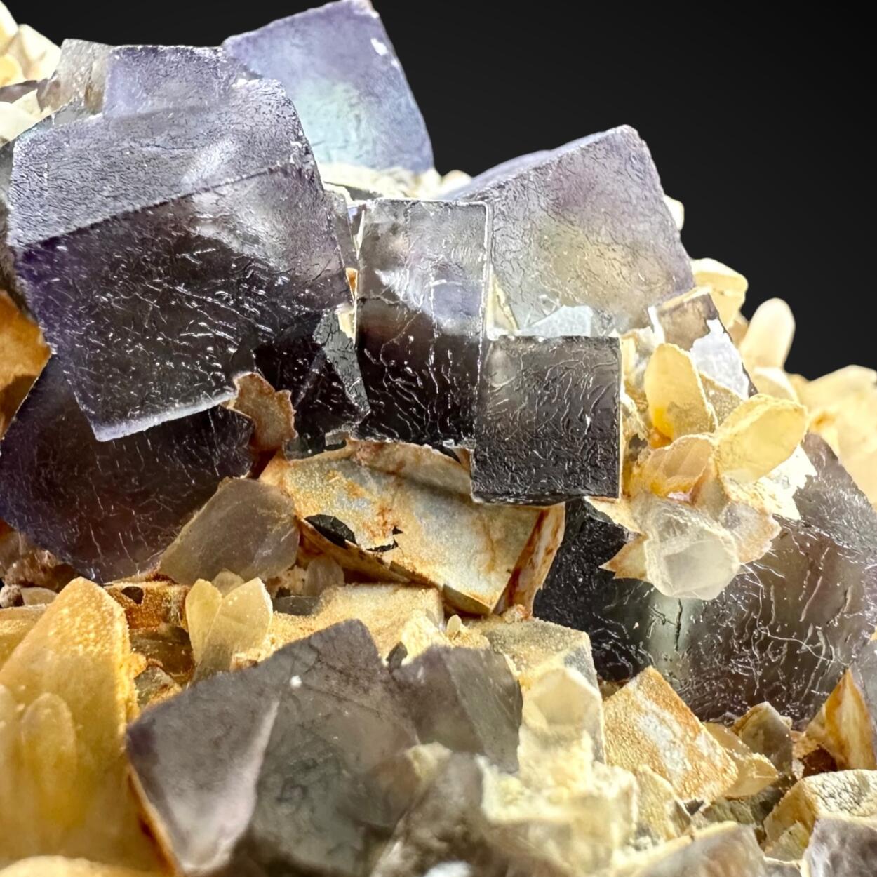 Fluorite & Quartz With Chalcedony