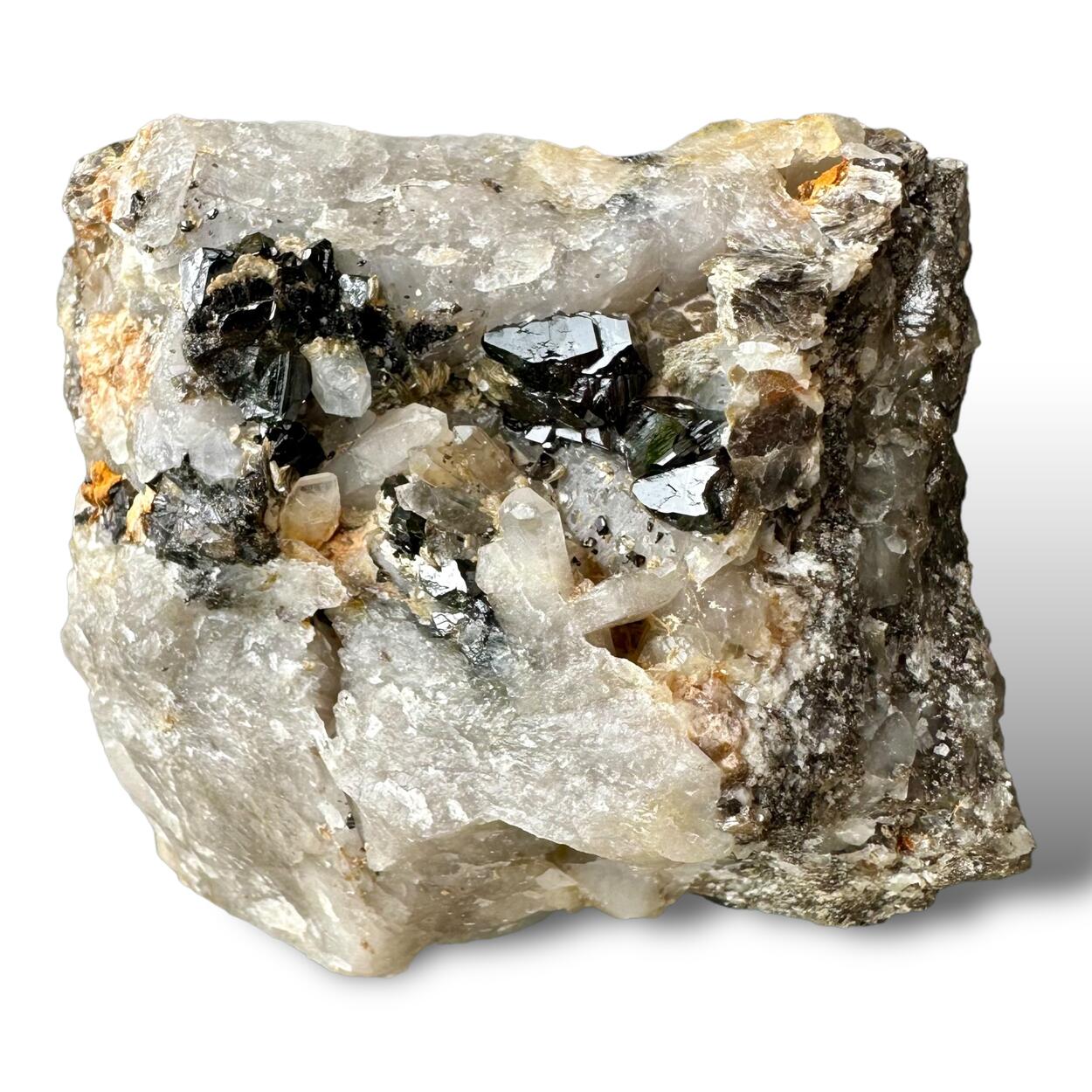Cassiterite & Quartz