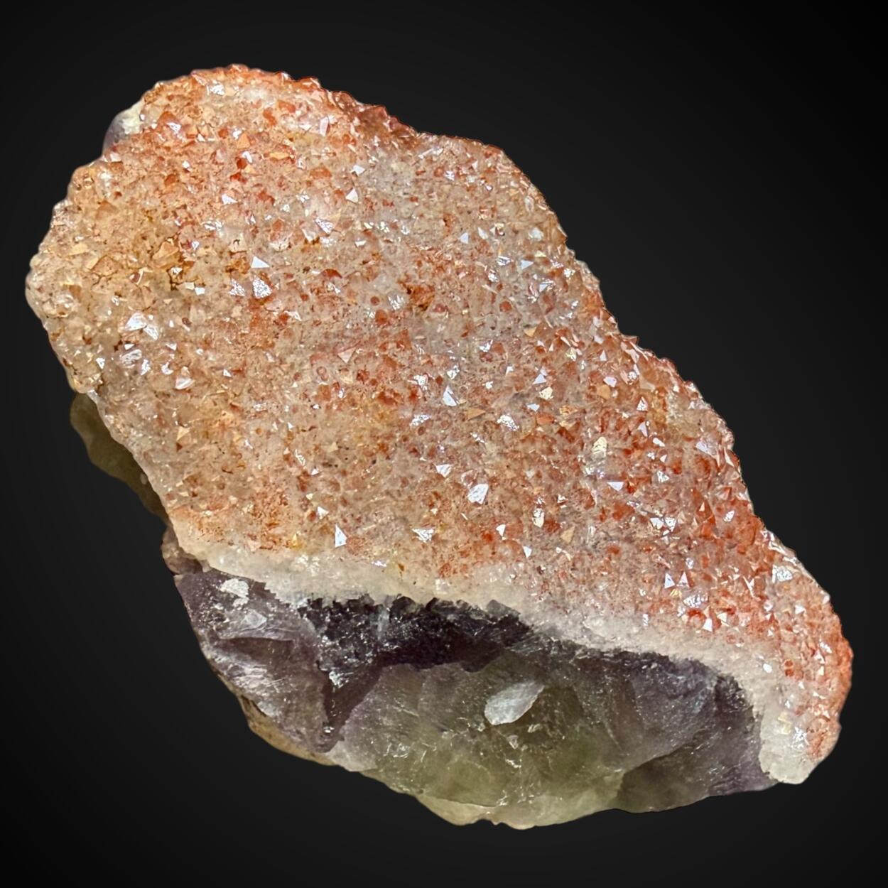 Eisenkiesel On Fluorite