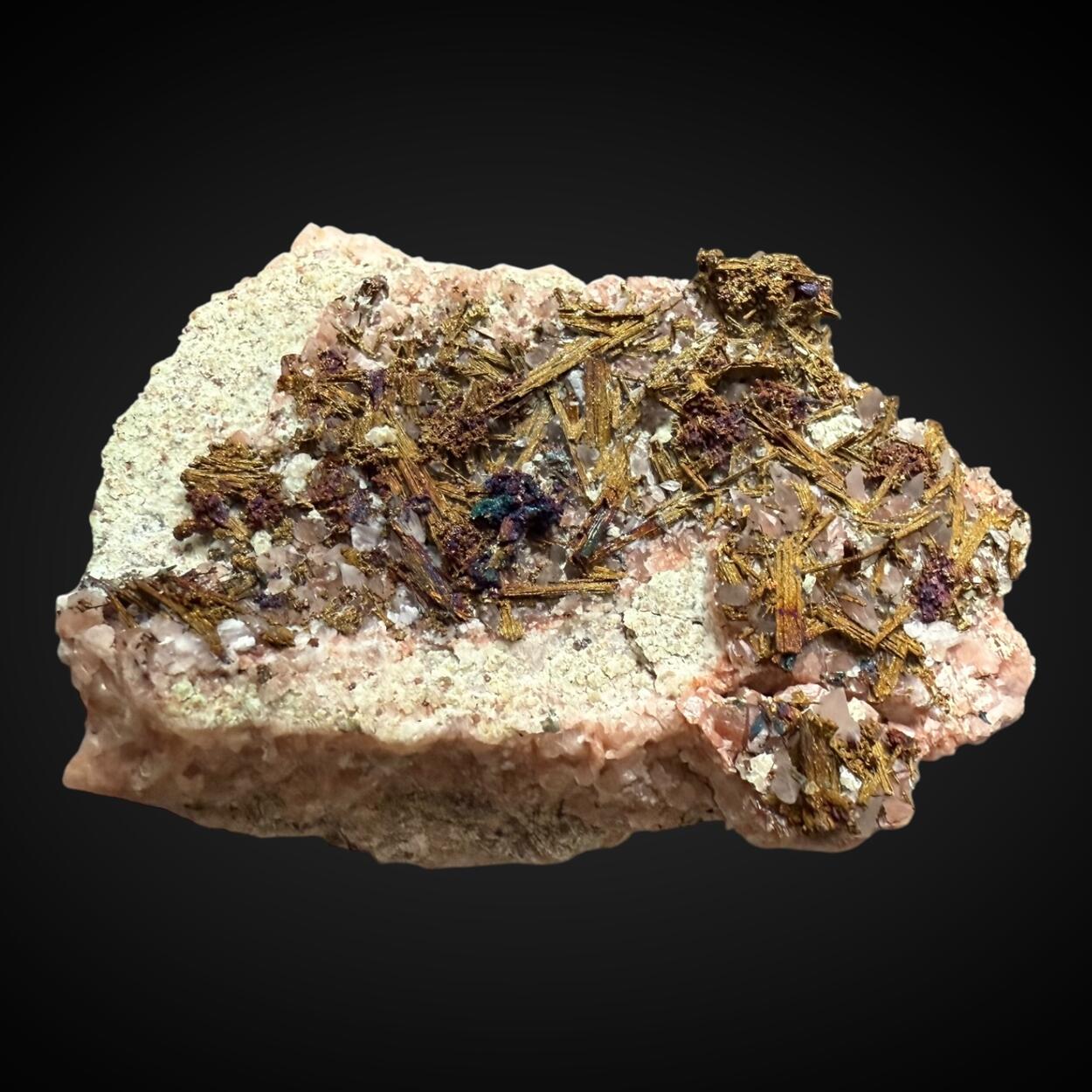 Chalcopyrite Psm Chalcocite & Calcite