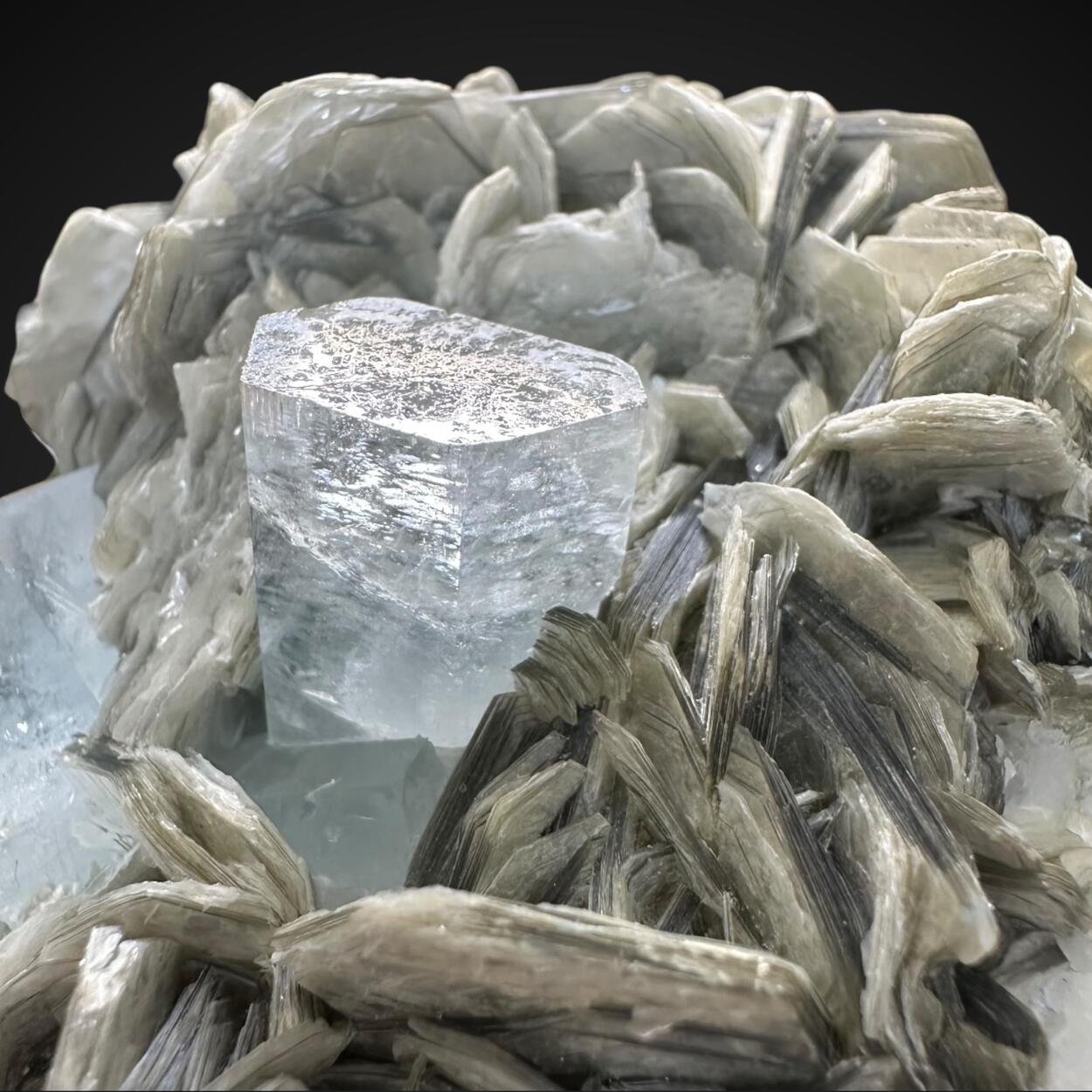 Aquamarine & Muscovite