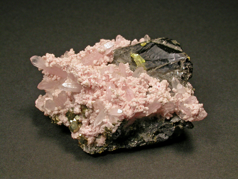 Manganoan Calcite & Sphalerite