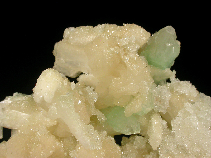 Stilbite-Ca & Fluorapophyllite-(K)