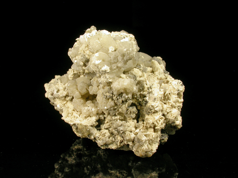 Donnayite-(Y) & Calcite