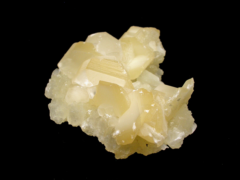 Calcite Stilbite & Fluorapophyllite