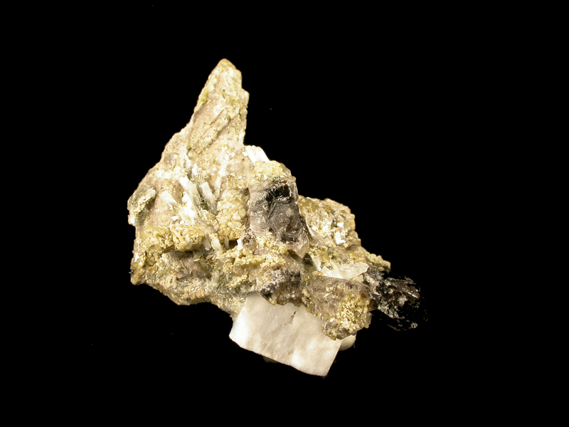 Siderite Quartz Natrolite & Calcite