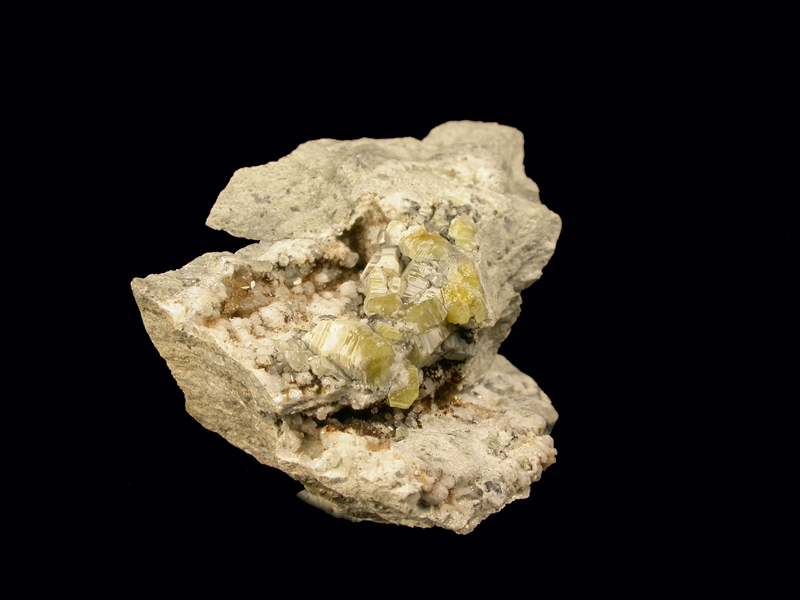 Weloganite Dachiardite-Na Calcite Quartz & Siderite
