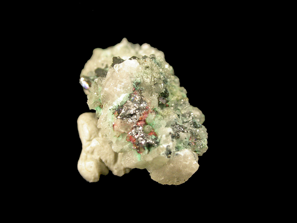 Silver Copper Argentite Cuprite & Malachite