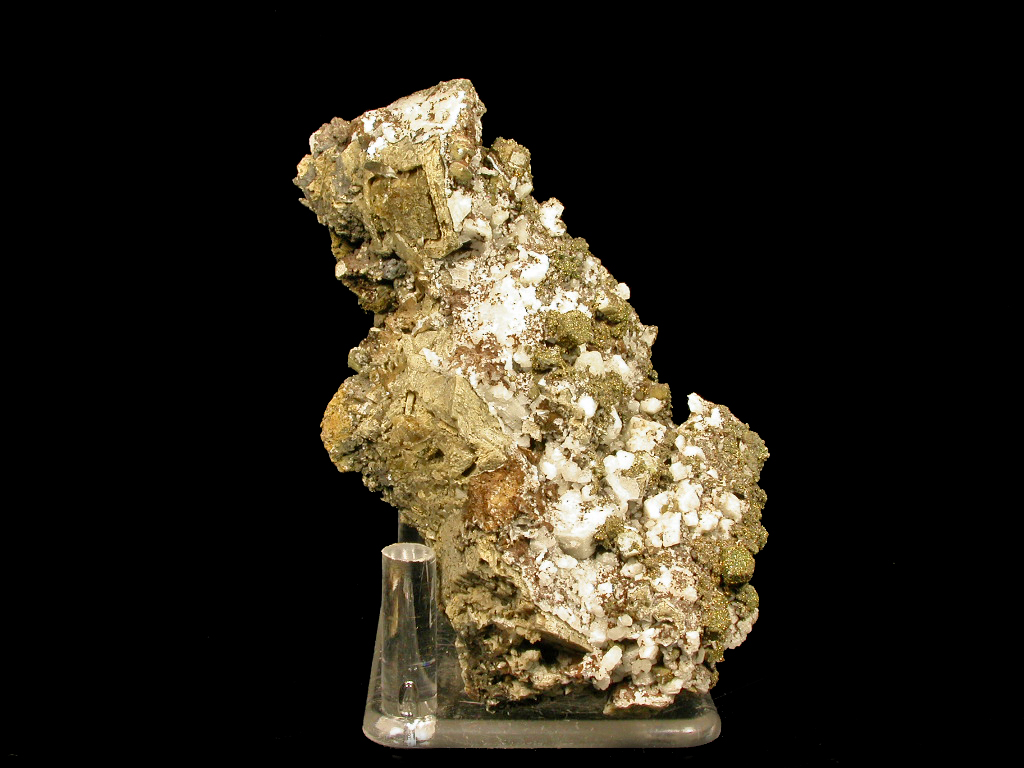 Donnayite-(Y) & Pyrite