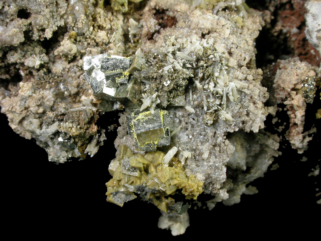 Pyrite Siderite Analcime Natrolite & Albite