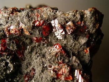 Chalcostibite & Zinkenite With Realgar