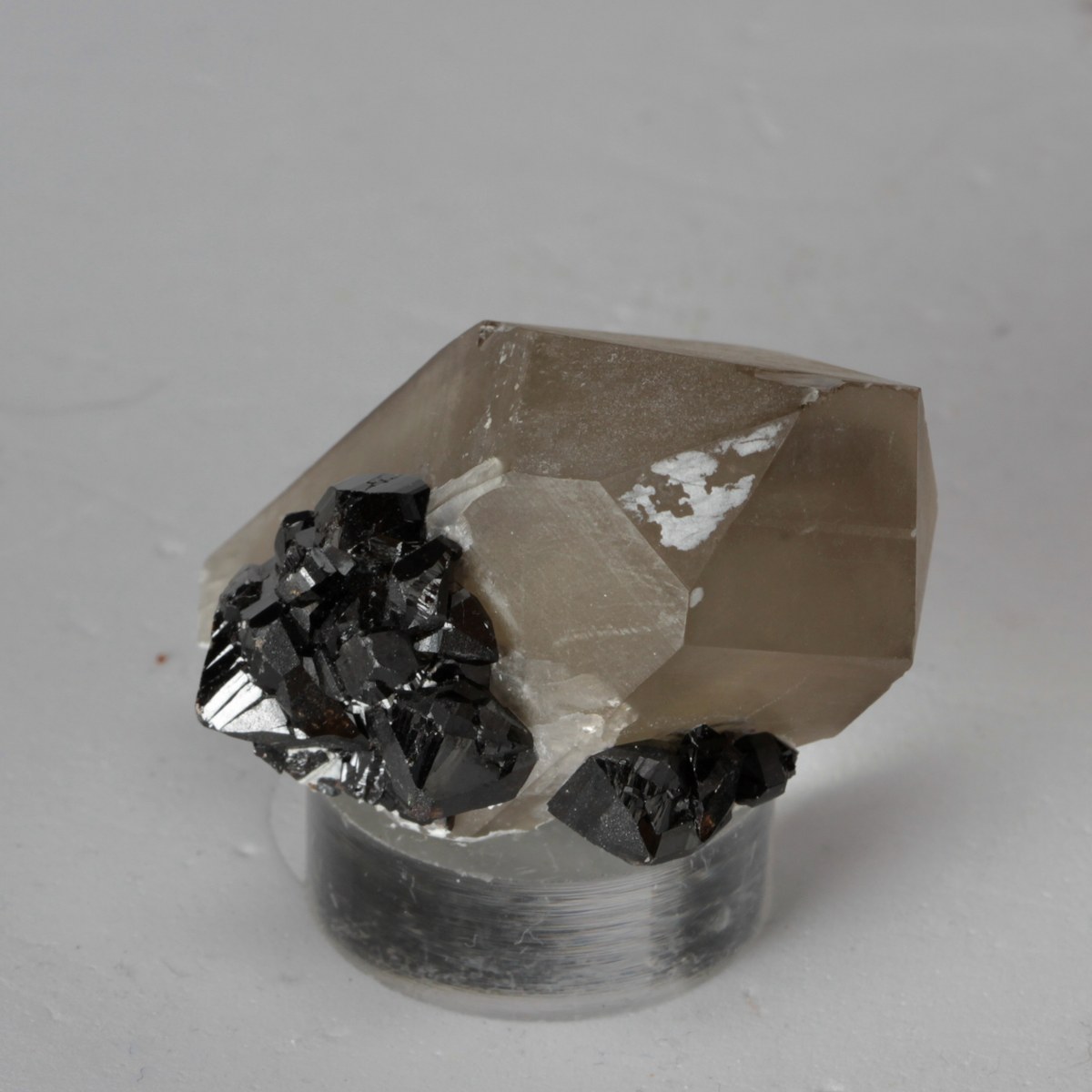 Cassiterite On Quartz