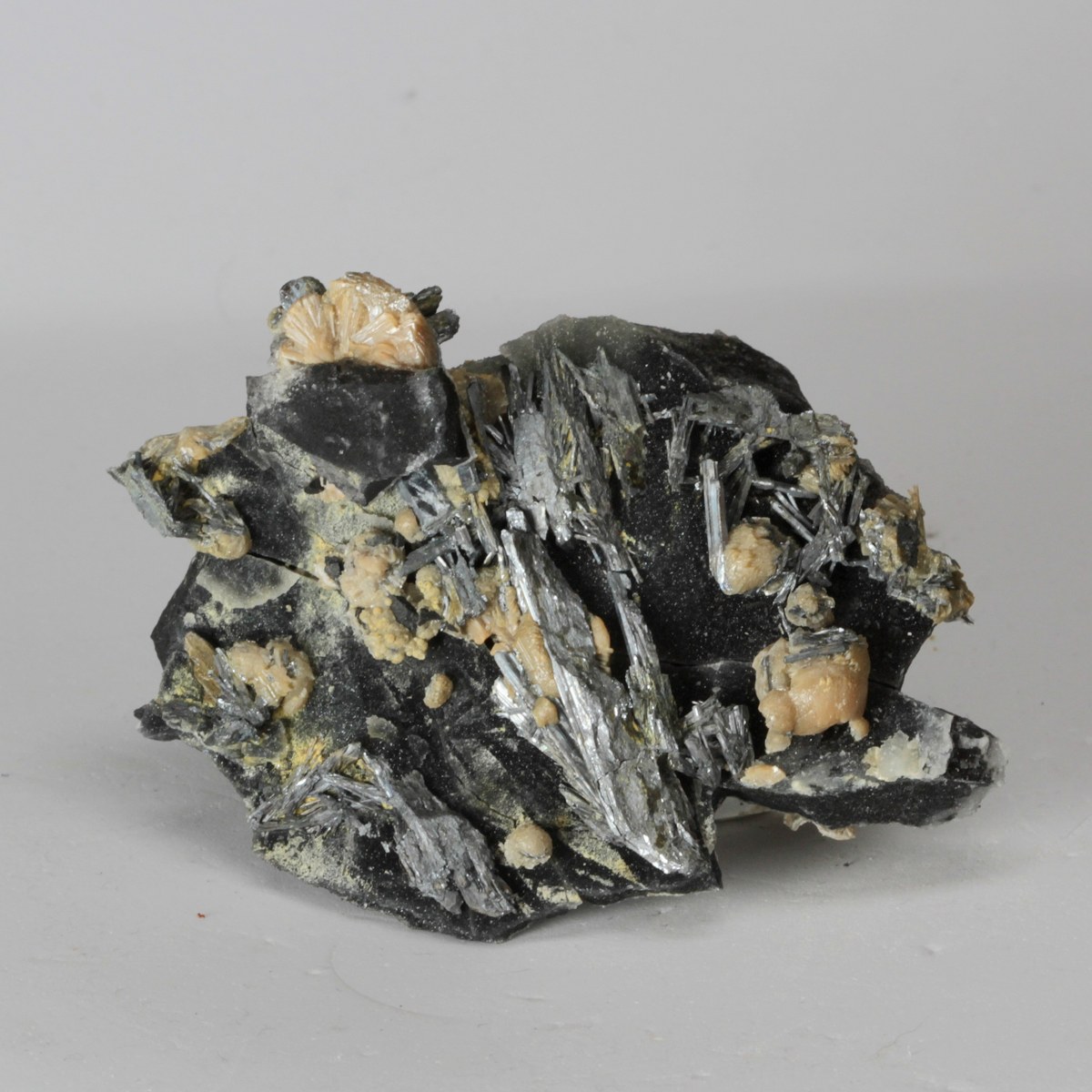 Valentinite With Stibnite