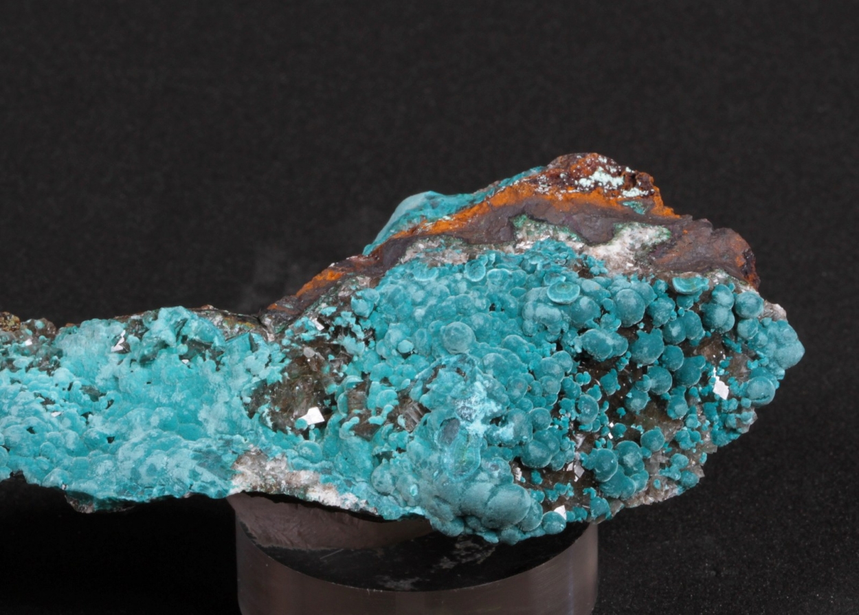 Rosasite & Calcite