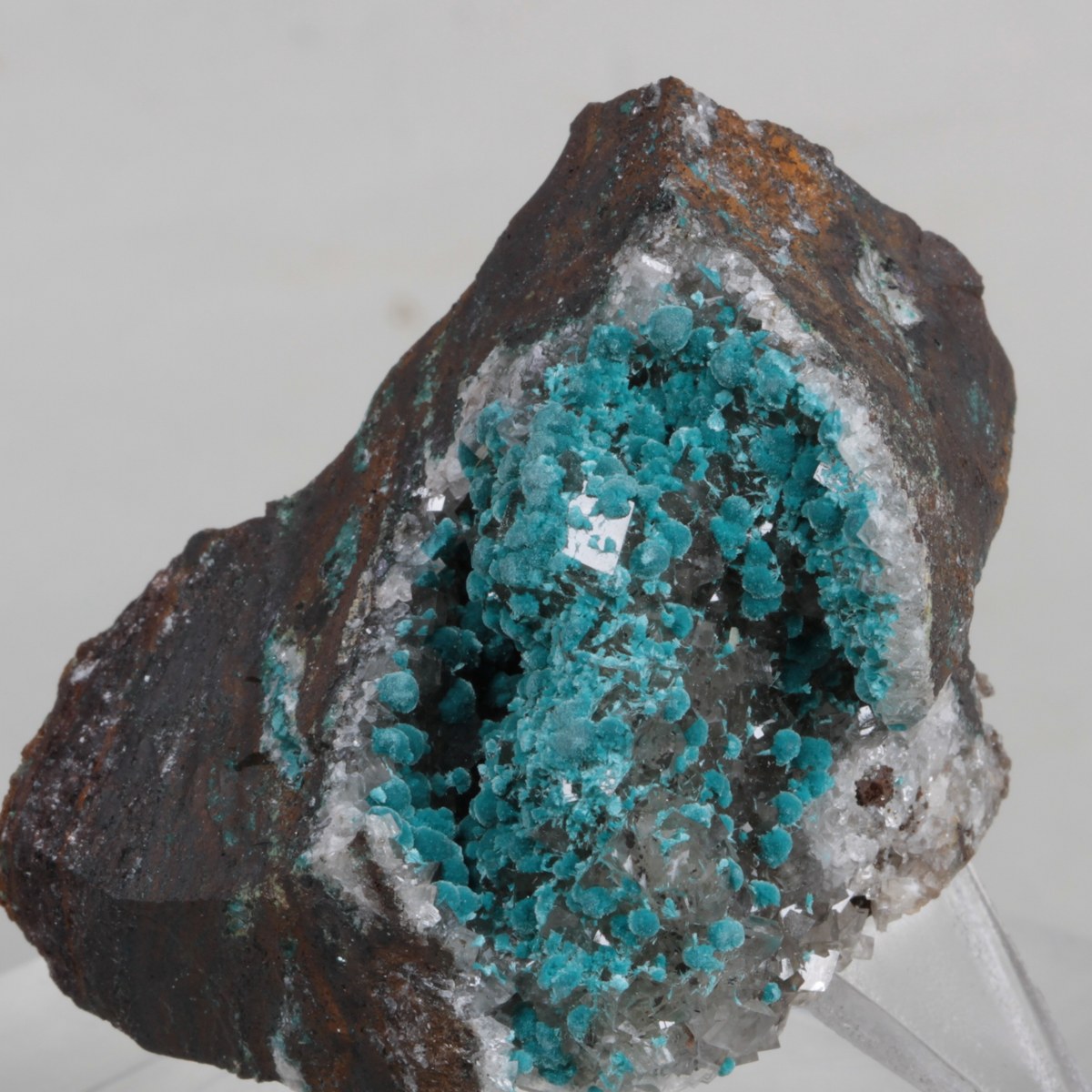 Rosasite & Calcite