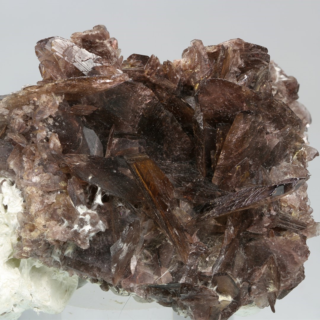 Axinite On Byssolite