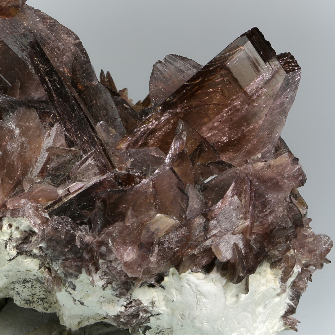 Axinite On Byssolite