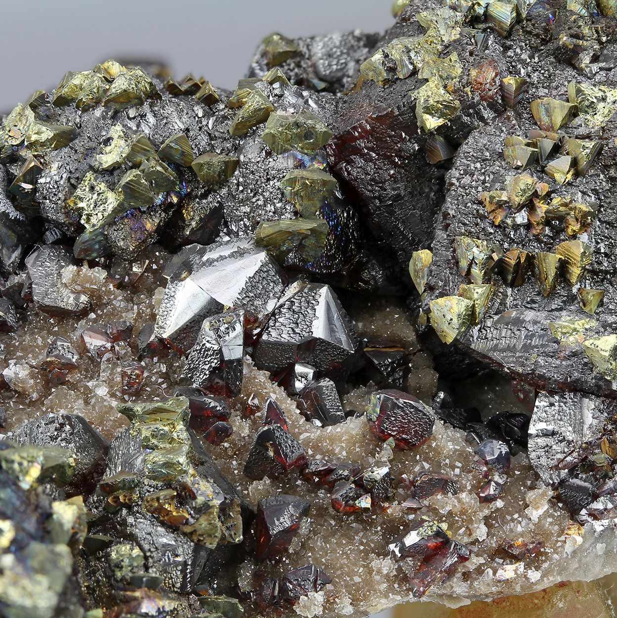 Sphalerite & Chalcopyrite