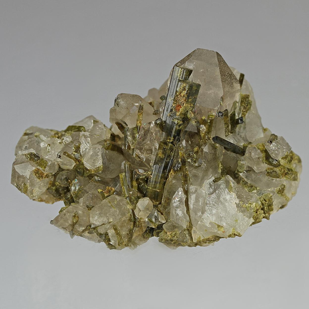 Elbaite & Quartz