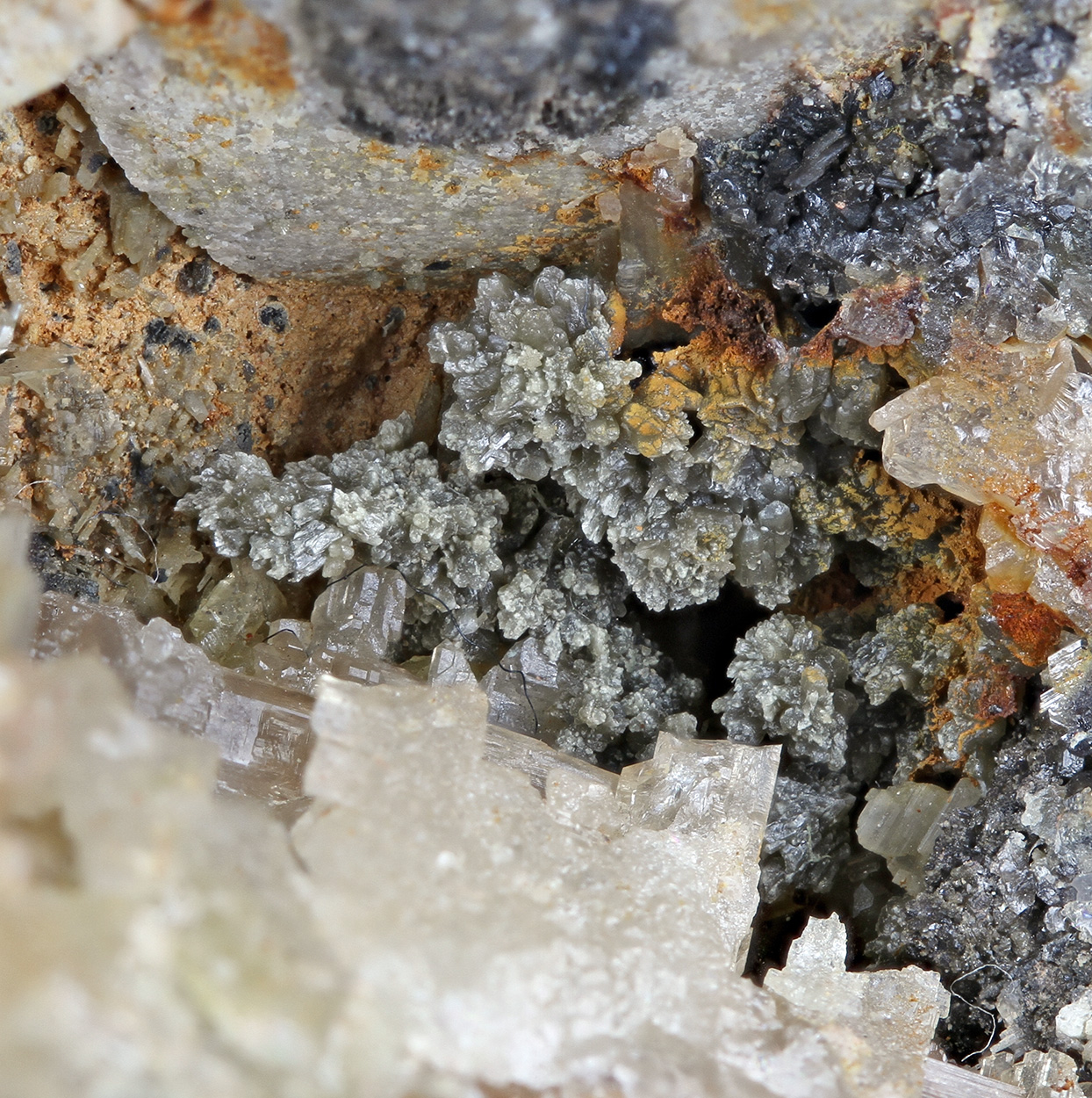 Cerussite & Galena