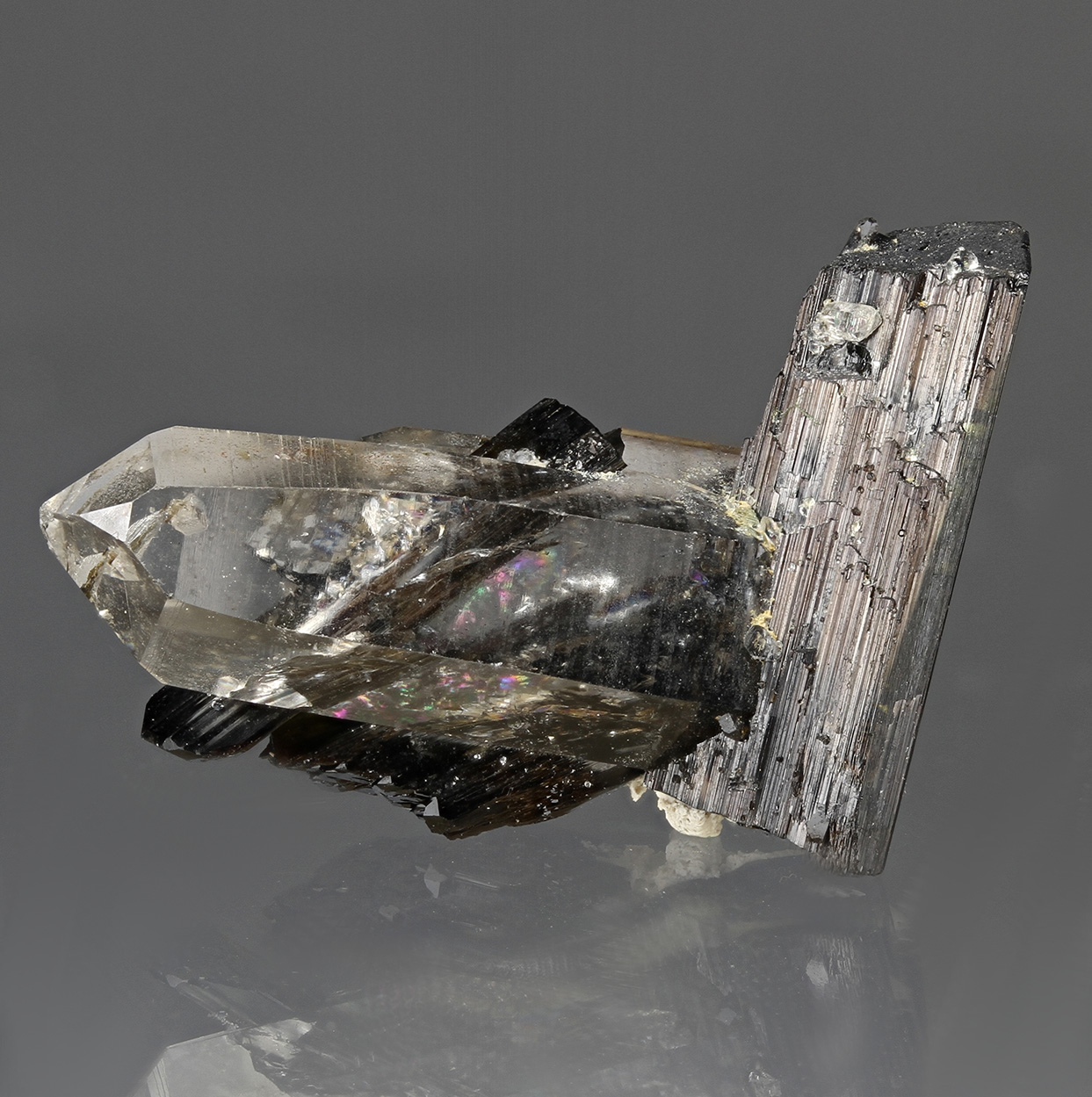 Elbaite & Quartz