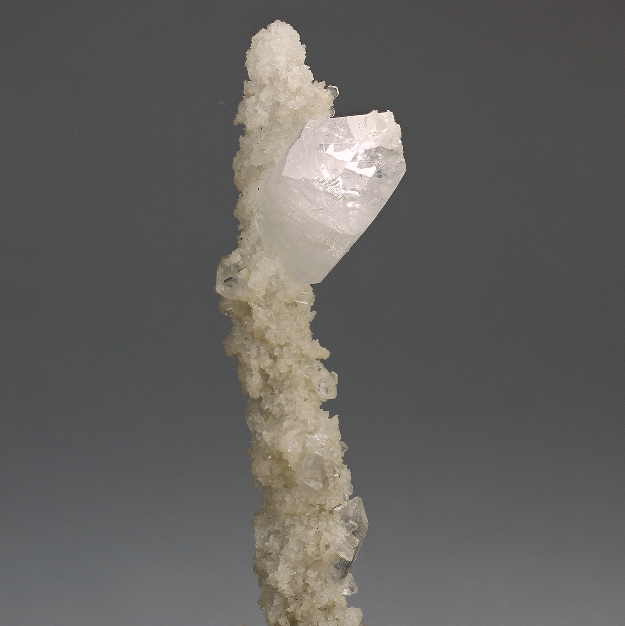 Apophyllite & Quartz