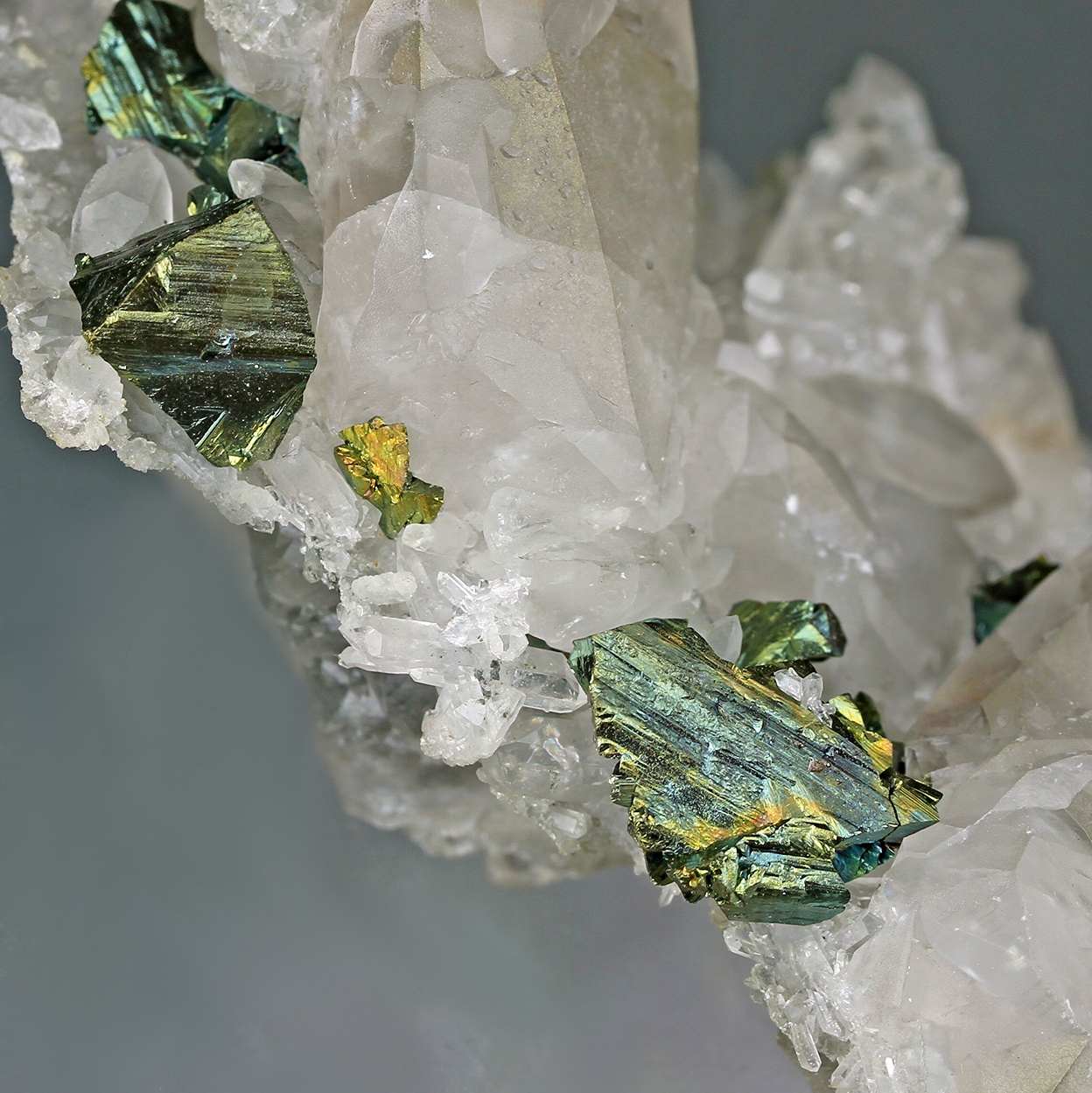 Calcite & Chalcopyrite