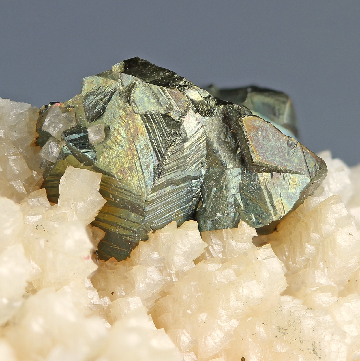 Calcite Chalcopyrite & Galena