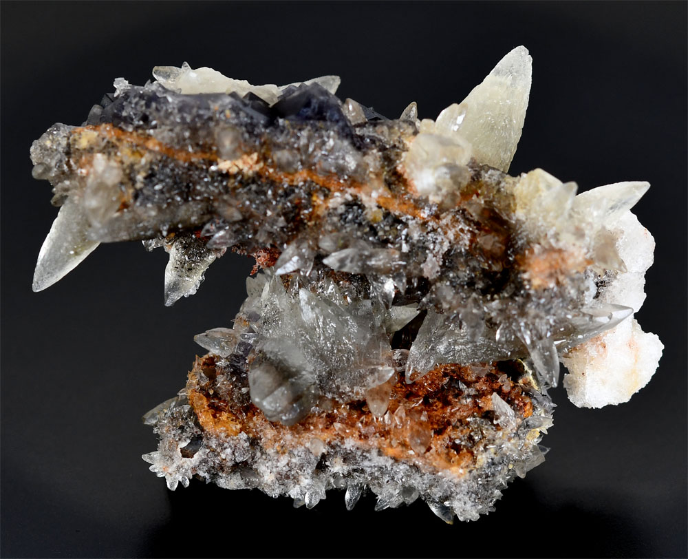 Fluorite With Calcite