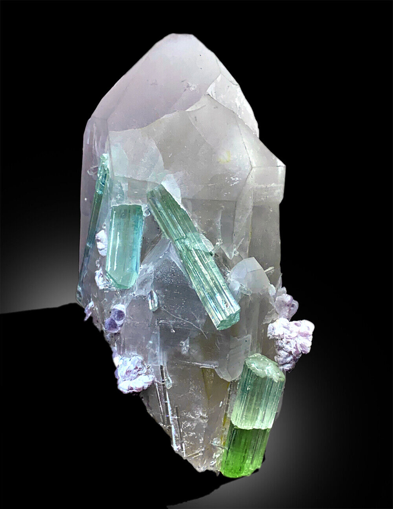 Tourmaline With Quartz