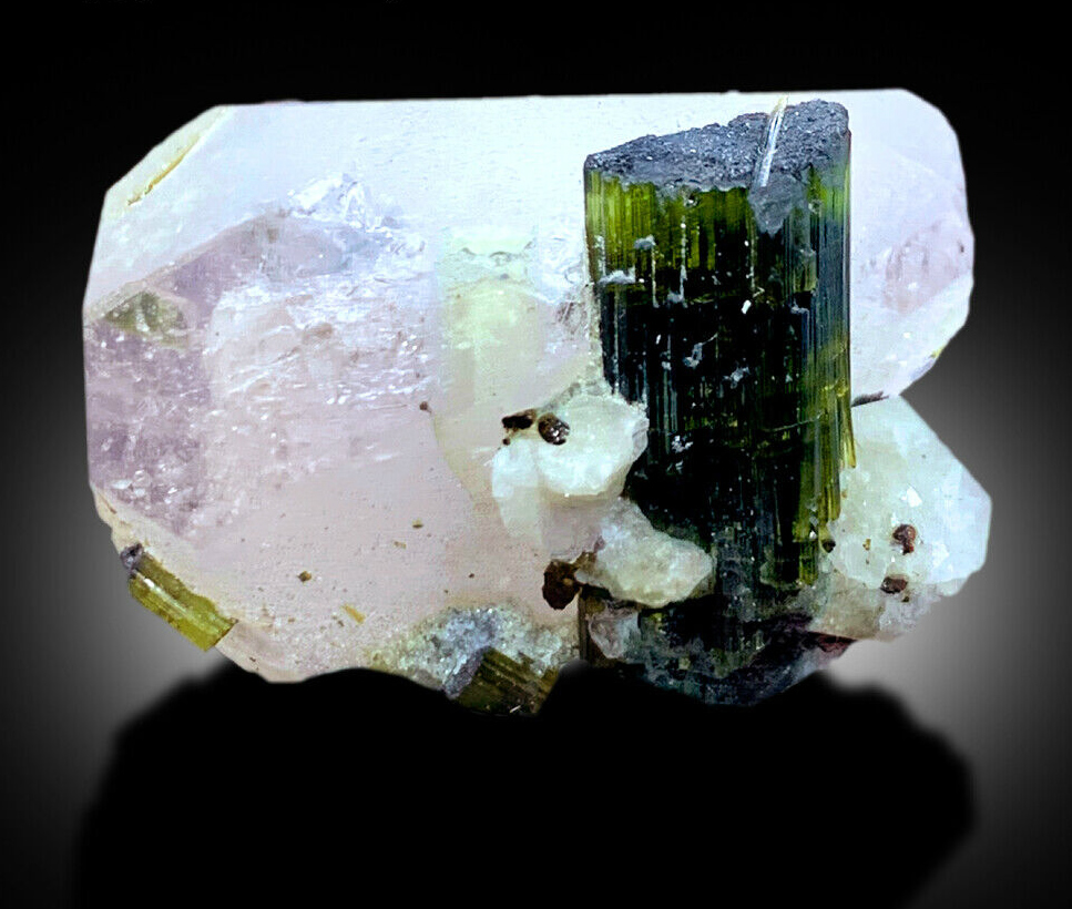 Morganite With Elbaite