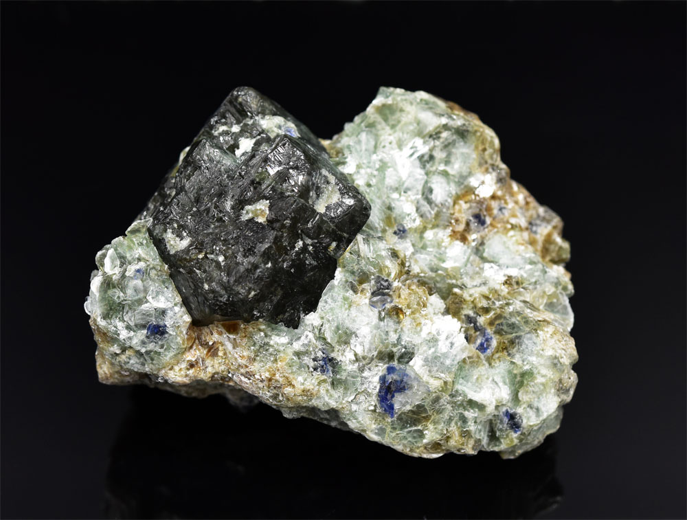 Dravite With Sapphire