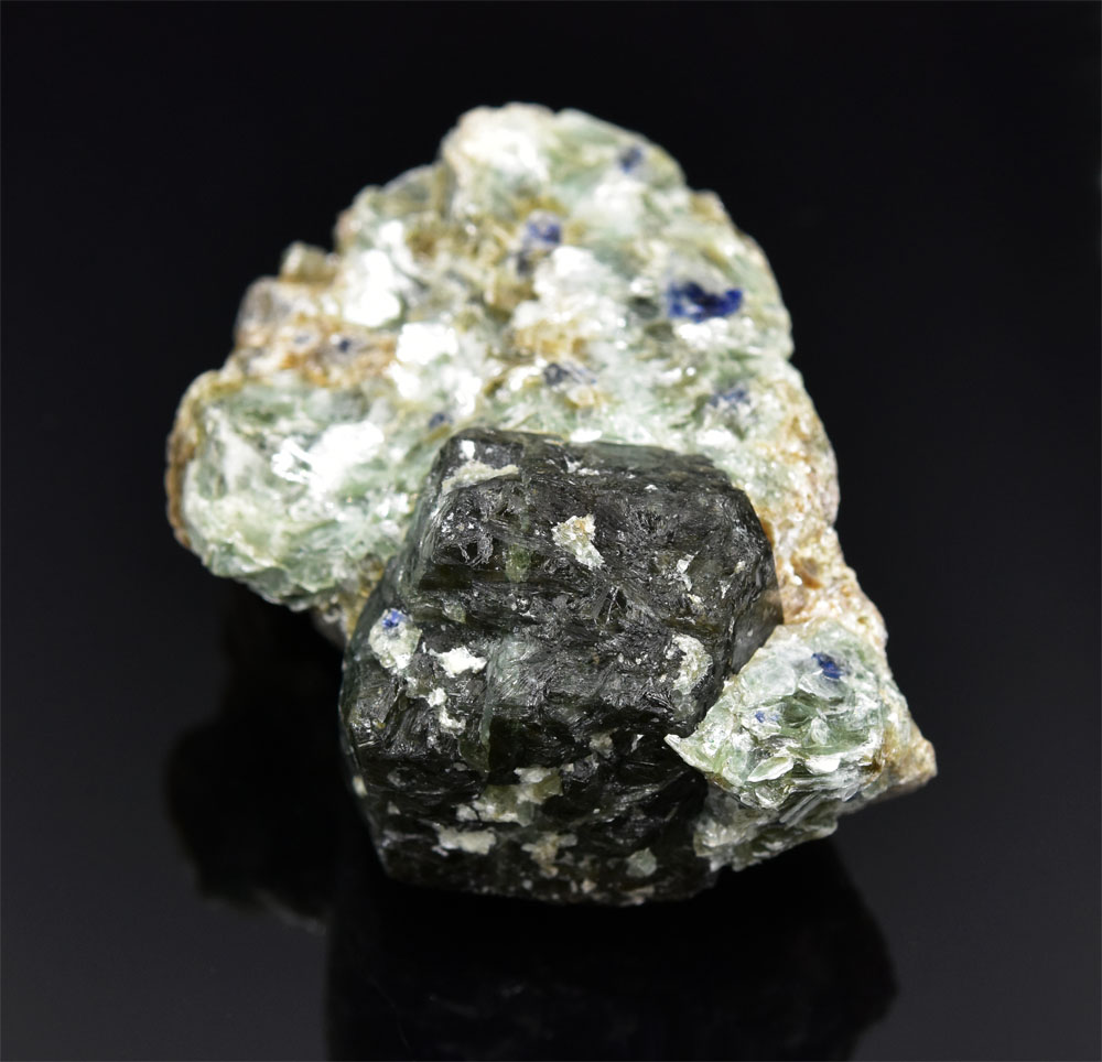 Dravite With Sapphire