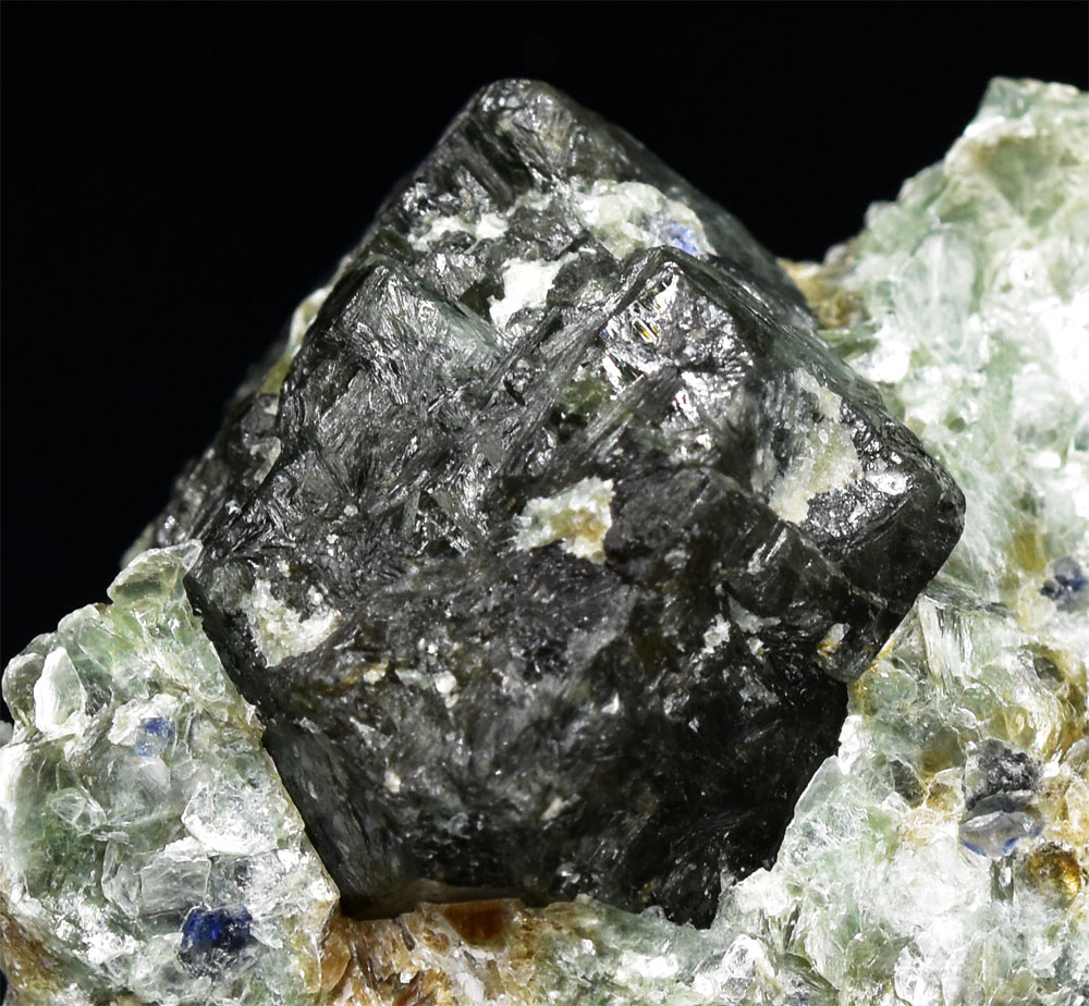 Dravite With Sapphire