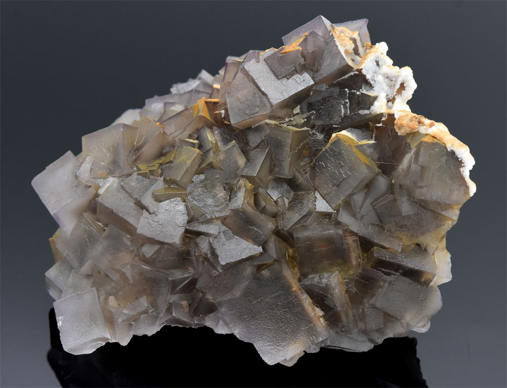 Fluorite With Calcite