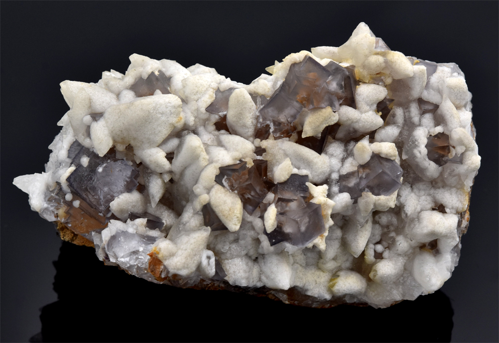 Fluorite With Calcite