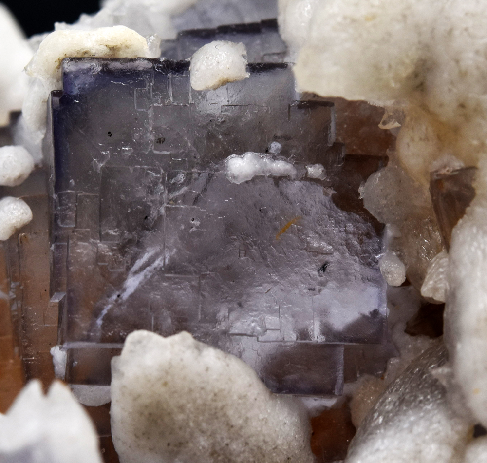 Fluorite With Calcite