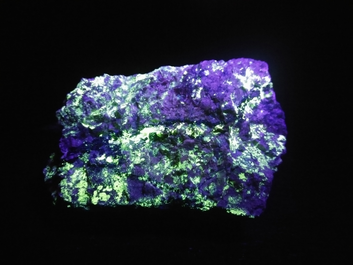 Autunite & Fluorite