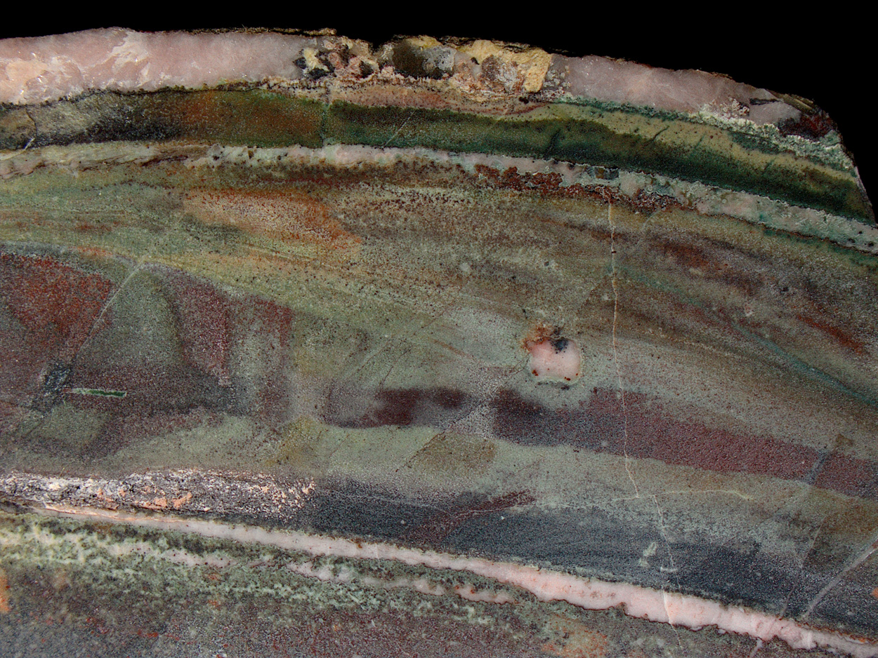 Celadonite & Rhodochrosite