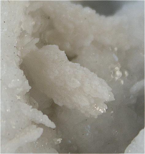 Strontianite On Magnesite