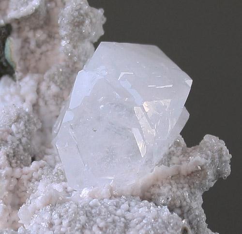 Calcite With Malachite