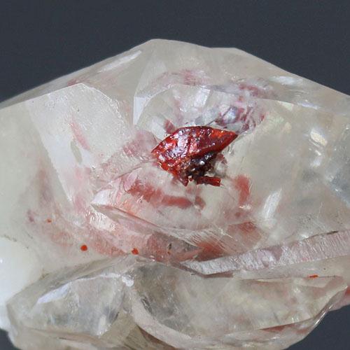 Calcite With Realgar