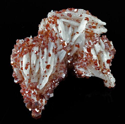 Vanadinite On Baryte