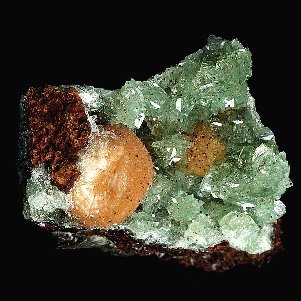 Anapaite & Fluorite