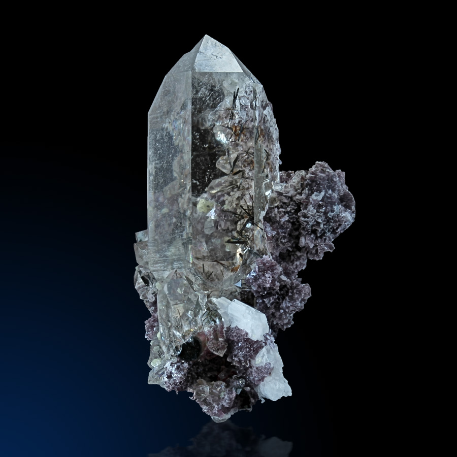 Quartz Tourmaline & Lepidolite